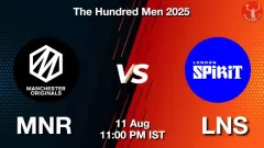 MNR vs LNS The Hundred Picture
