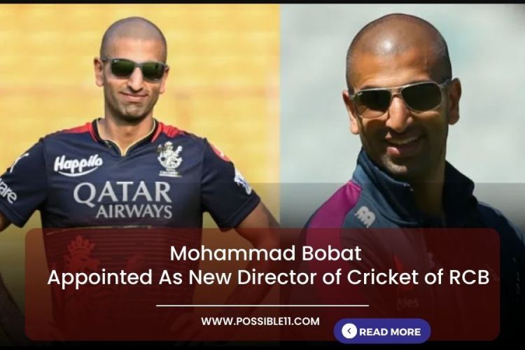 Mohammad Bobat Appointed As New Director of Cricket of RCB