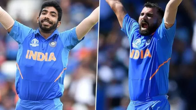 Mohammed Shami replaces Jasprit Bumrah in Indias
