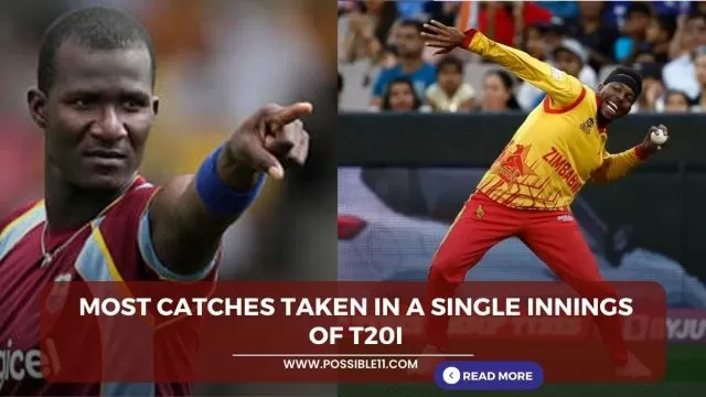 Most catches taken in a single innings