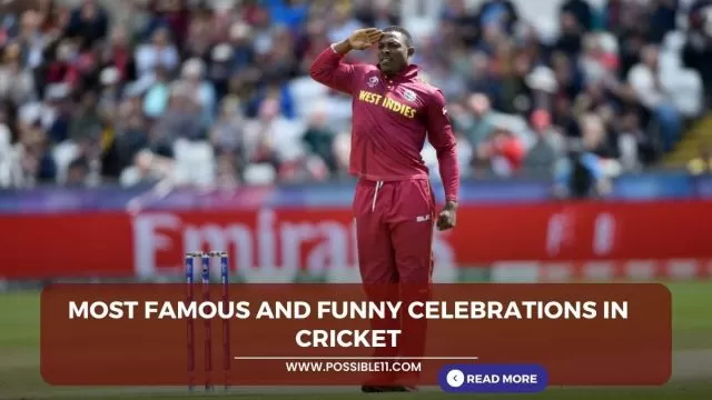 Most famous and Funny celebrations in cricket