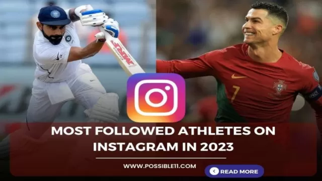 Most Followed Athletes on Instagram in 2023