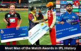 Most Man of the Match Awards in IPL History