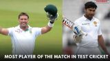 Most Player of the Match in Test Cricket
