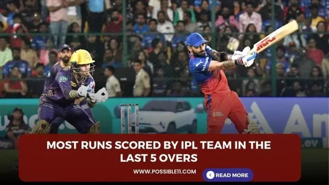 Most runs scored by IPL team in