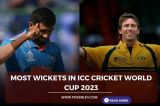 Most Wickets in ICC Cricket World Cup 2023, Highest Wicket Taker in History