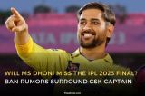 MS Dhoni in Danger of Missing IPL 2023 Final? After Wasting Time with Umpires