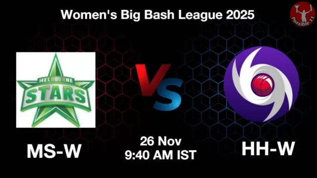 MS-W vs HH-W WBBL 2025, Pitch Report, Head to Head, Playing 11, AI Prediction