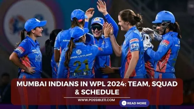 Mumbai Indians In WPL 2024: Team, Squad