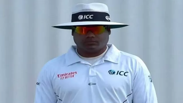 Nitin Menon will umpire in the Ashes