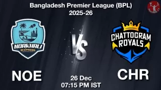 NOE vs CHR BPL 2025-26, Picture