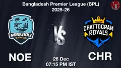 NOE vs CHR BPL 2025-26, Picture