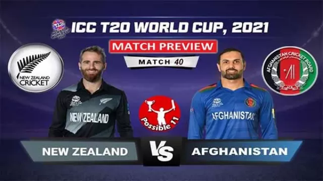 NZ vs AFG Match Preview, Today Match