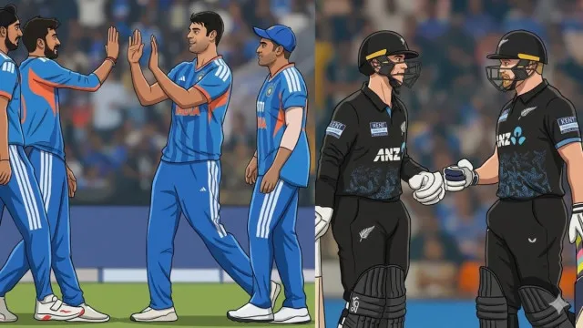 NZ vs IND My11Circle Team, Vision11, Match
