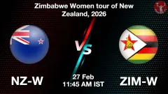 NZ-W vs ZIM-W 2nd T20I, Picture