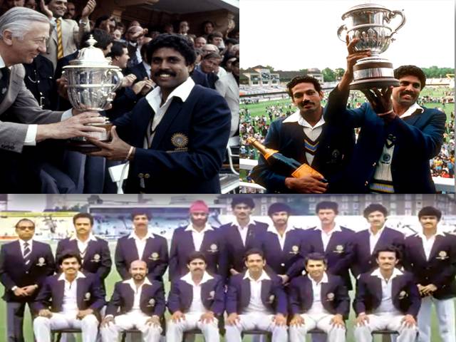 On this day in 1983, Team India created history by winning the World Cup