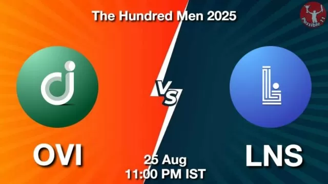 OVI vs LNS The Hundred 2025: Head-to-Head, Playing 11, AI Prediction