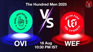 OVI vs WEF The Hundred 2025: Head to Head