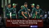 PAK vs AUS U19 World Cup 2024 Semi-Final: Squads, Timing, Live Streaming