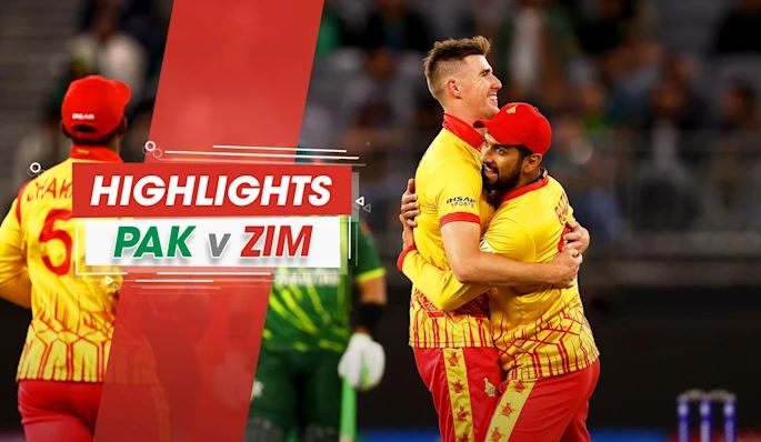 PAK vs ZIM Highlights