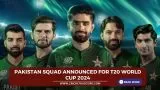 Pakistan squad announced for T20 World Cup 2024
