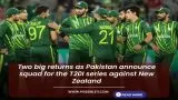 Pakistan Squad for New Zealand series 2024