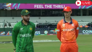 Pakistan vs Netherlands Match Live Scorecard, PAK vs NED Score T20 WC