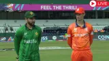 Pakistan vs Netherlands Match Live Scorecard, PAK vs NED Score T20 WC