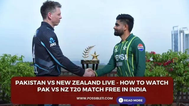 Pakistan vs New Zealand Live - How