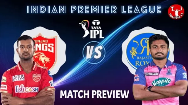 PBKS vs RR Playing 11, Match Preview,