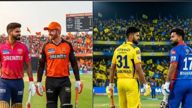 PBKS vs SRH & CSK vs DC: