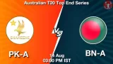 PK-A vs BN-A Top End T20 2025: Head to Head, Playing 11, AI Prediction