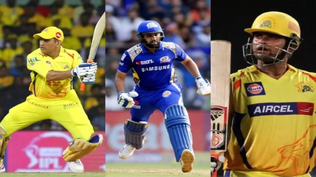 Players with most finals played in IPL