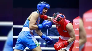 Preeti Pawar Shines on Comeback in World Boxing Cup Final Preeti Pawar Shines on Comeback in World Boxing Cup Final