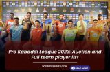 Pro Kabaddi League 2023: Auction and Full team player list