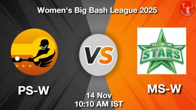 PS-W vs MS-W WBBL 2025, Pitch Report, Head to Head, Playing 11, AI Prediction