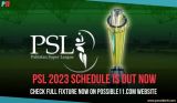 PSL 2023 Full Schedule Latest Updated 