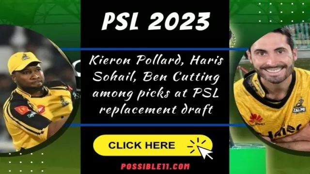 PSL 2023: Kieron Pollard and List of