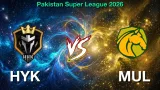PSL 2026: HYK vs MUL Match Prediction: Who Will Win Todays Match 33?