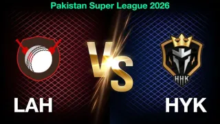 PSL 2026: LAH vs HYK Match