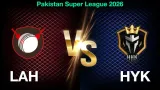 PSL 2026: LAH vs HYK Match Prediction: Who Will Win Todays Match 1?