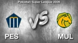 PSL 2026: PES vs MUL Match Prediction: Who Will Win Todays Match 22?