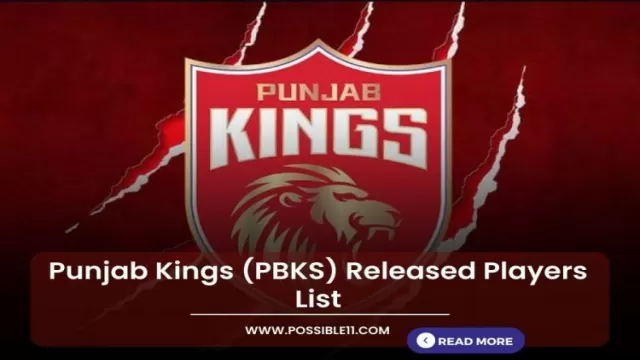 Punjab Kings (PBKS) Released Players List