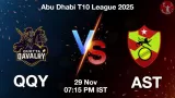 QQY vs AST Qualifier 1, Pitch Report, Head to Head, Playing 11, AI Prediction