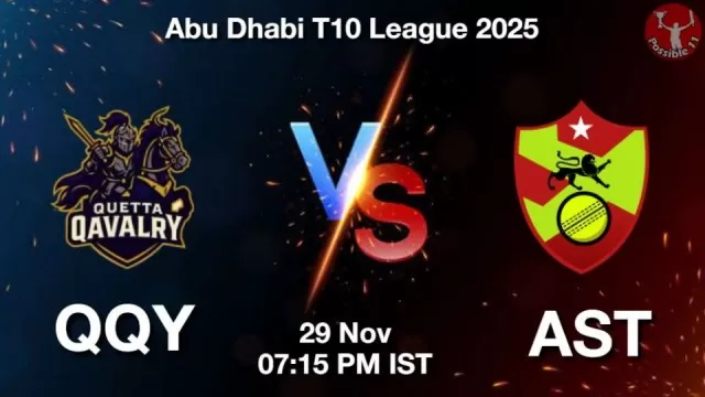 QQY vs AST Qualifier 1, Pitch Report, Head to Head, Playing 11, AI Prediction