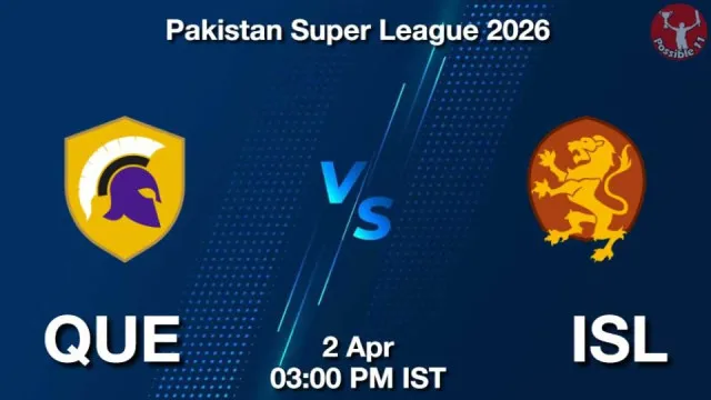 QUE vs ISL PSL 2026, Pitch Report,