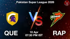 QUE vs RAP PSL 2026, Picture