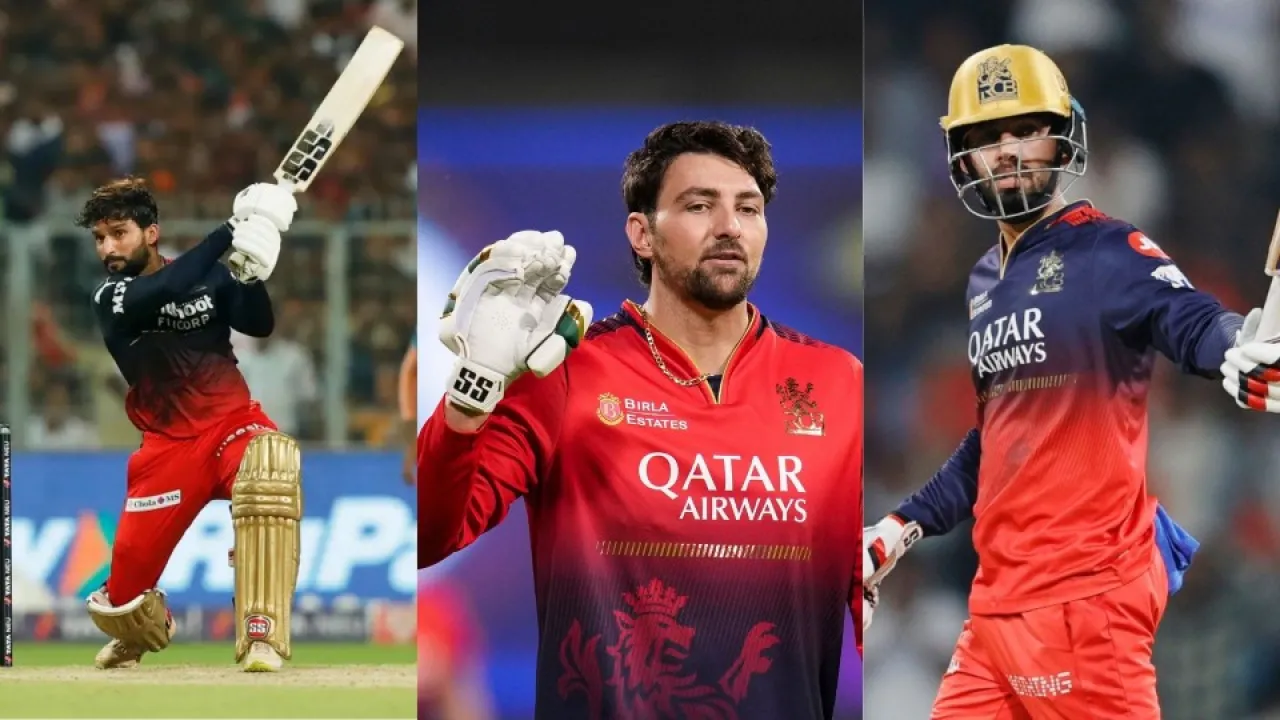 rajat patidar tim david jitesh sharma