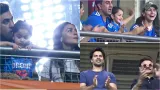 Ranbir Kapoor Alia Bhatt With Raha at Wankhede Semi Viral