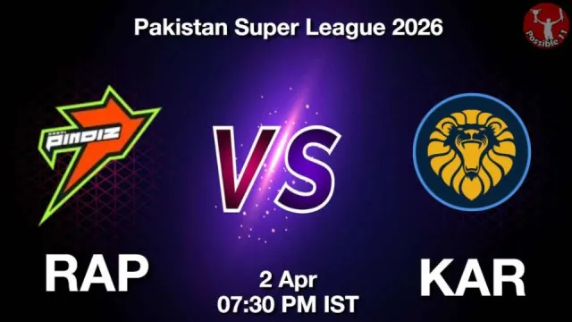 RAP vs KAR PSL 2026, Pitch Report,